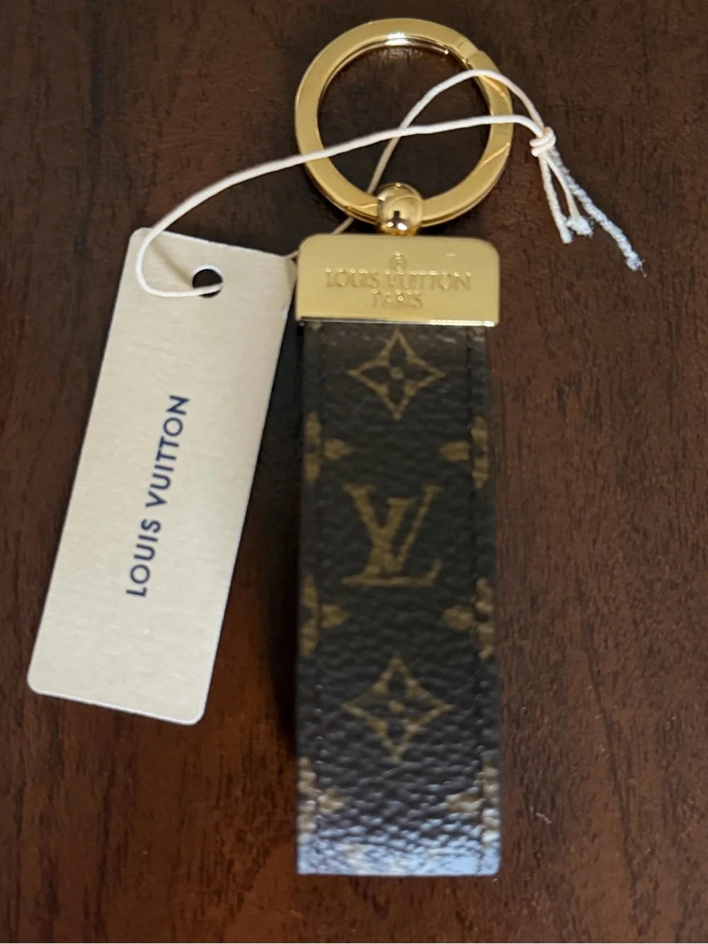 Louis Vuitton Dragonne Key Tag NWT- Holiday Edition